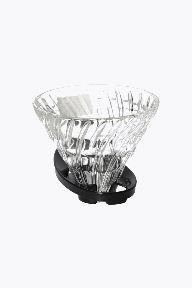 Hario V60 Glass Dripper 02 Coffee Filter (Pour-Over) Black