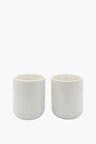 Bredemeijer Taza de té Umea blanco 2-er Set