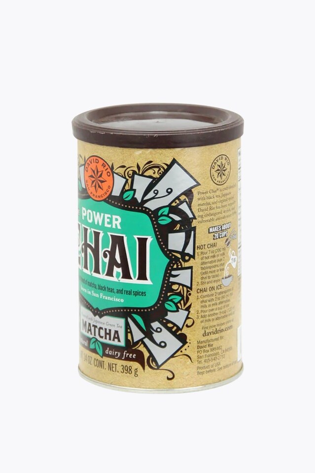 David Rio Power Chai mit Matcha Dose 398g
