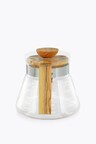 Hario Coffee Server 600ml Olive Wood Jarra de vidrio
