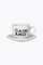 Caffè Caimano Taza de cappuccino con platillo