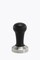 Motta Tamper Stainless Steel Flat with Black Wooden Handle 53mm