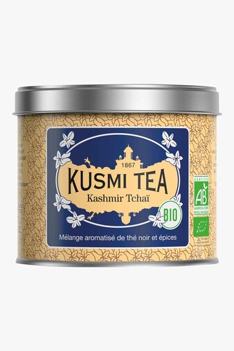 Kusmi Tea Kashmir Tchaï Bio 100g té a granel lata