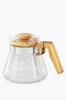 Hario Coffee Server 600ml Olive Wood Jarra de vidrio