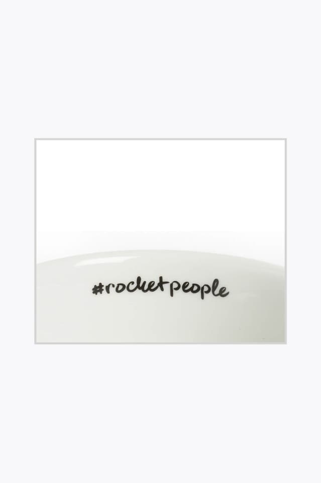 Rocket Flat White Cupn 6 Pieces White