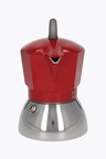 Bialetti Cafetera moka espresso New Moka Induction 4 tazas Rojo