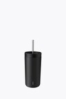 Stelton To Go Sip Thermal Mug with Straw 400ml Soft Black