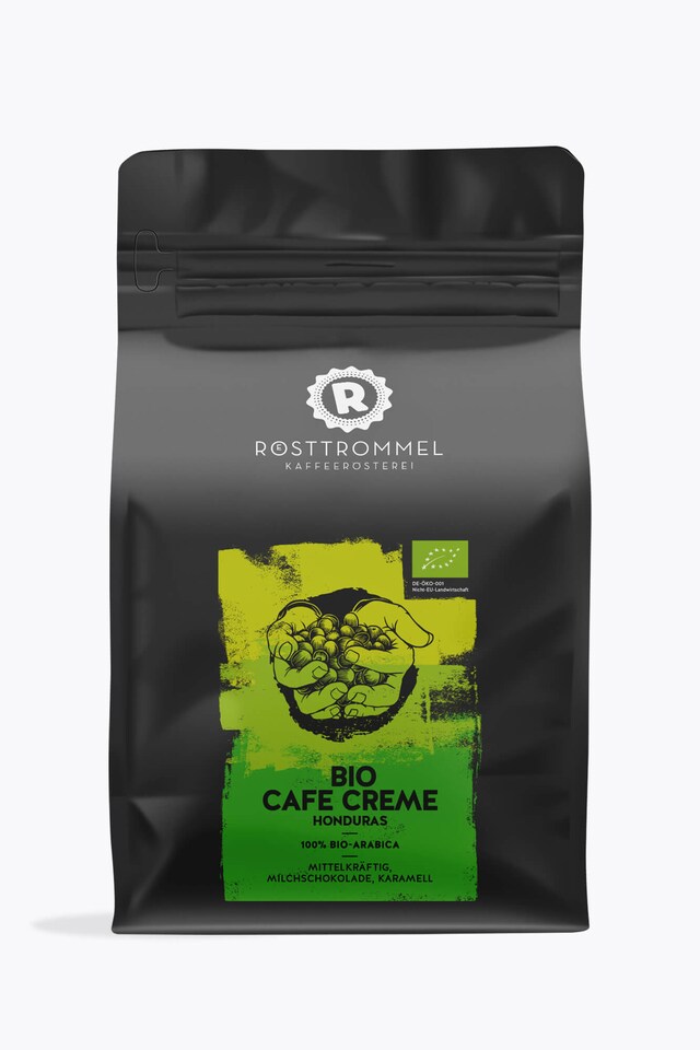 Rösttrommel Organic Café Crème 1kg