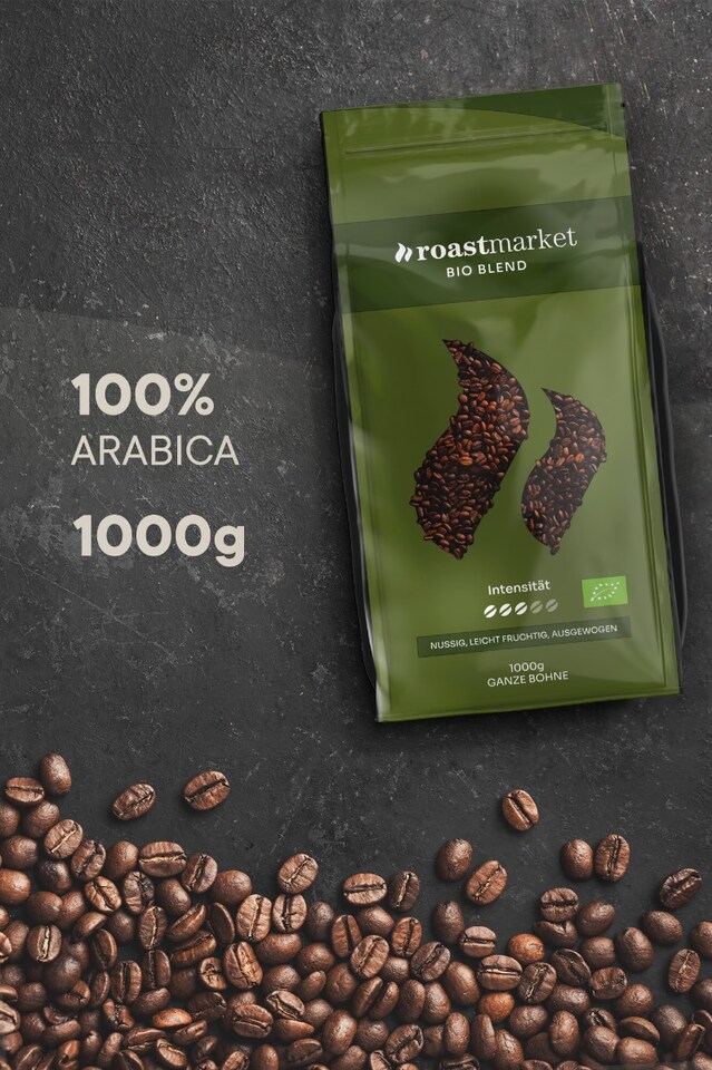 roastmarket Organic Blend 1kg 9