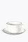 ASA Selection coffee cup with saucer ligne noire
