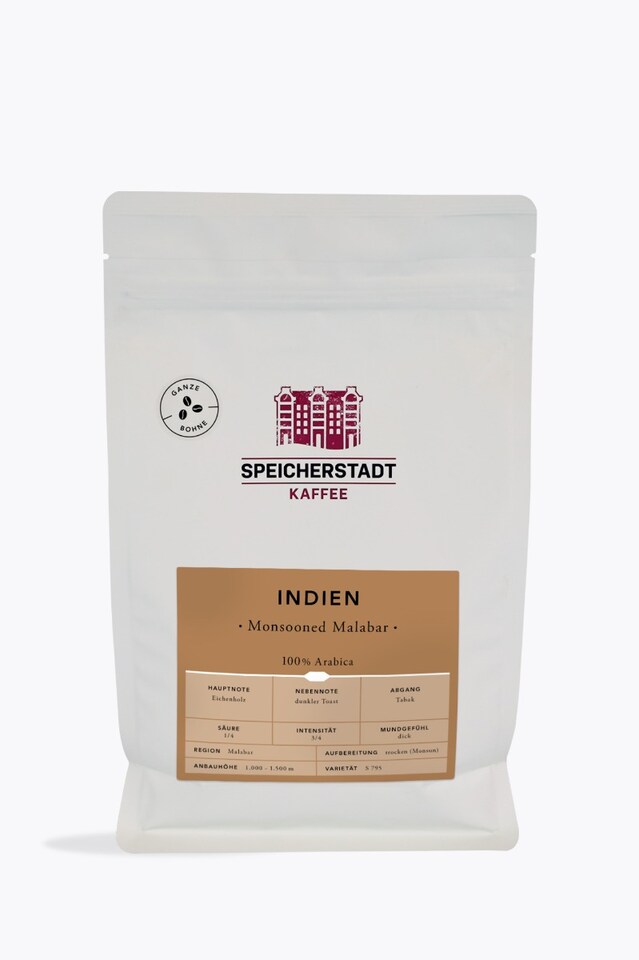 Speicherstadt India Monsooned Malabar 500g