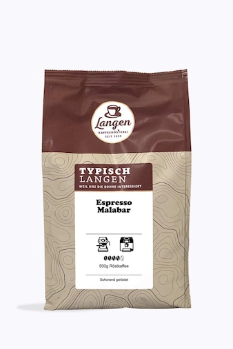 Langen Kaffee Espresso Malabar 500g
