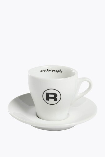Rocket Flat White Cup White