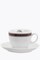 Taza de cappuccino Murnauer con platillo