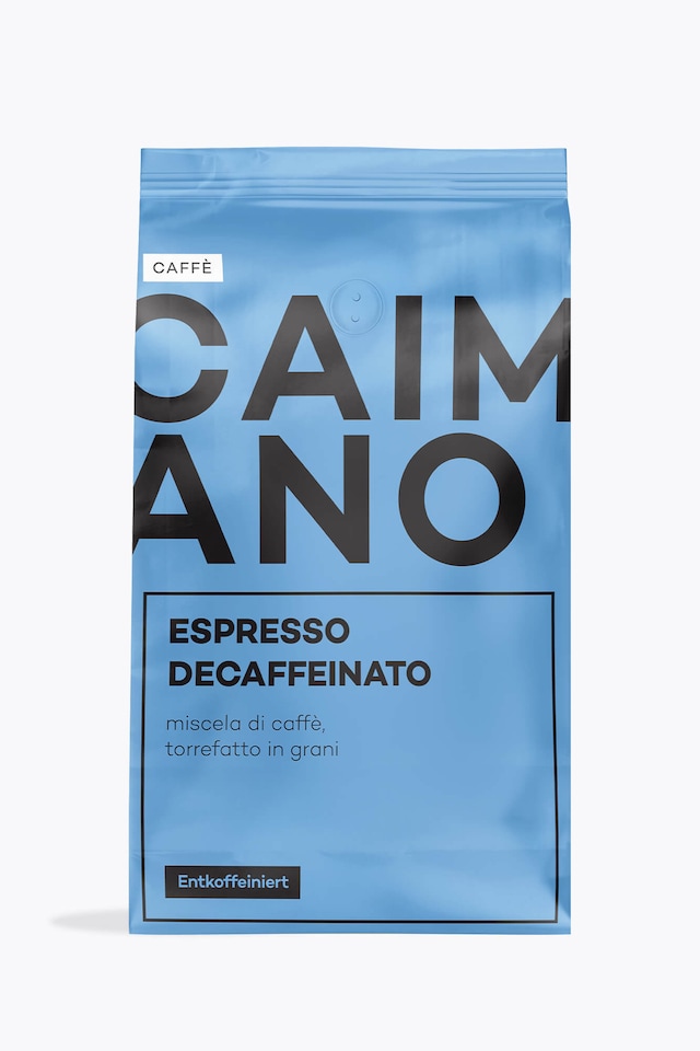 Caffè Caimano Decaffeinated Espresso 1kg