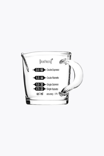 Joefrex vaso de espresso con doble salida