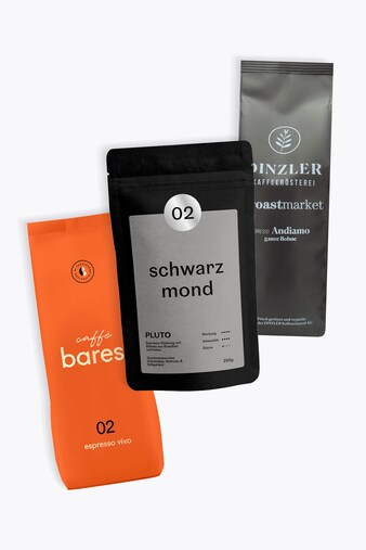 Espresso para cafetera italiana - Set de degustación 750g