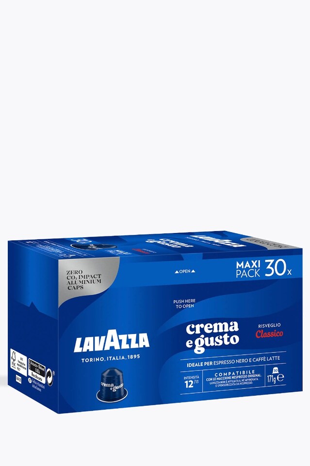 Lavazza Crema e Gusto 30 Kapseln Nespresso® kompatibel