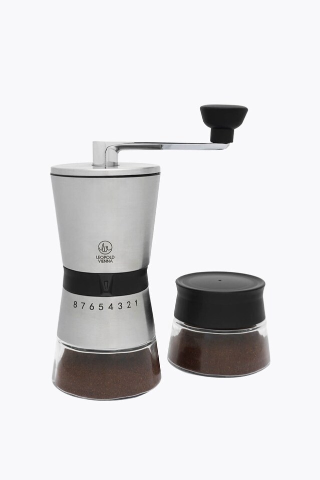 Leopold Vienna Coffee Grinder Bologna Gift Set