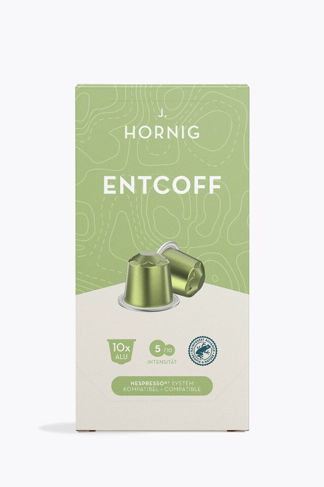 J. Hornig Entcoff 10 Kapseln Nespresso® kompatibel