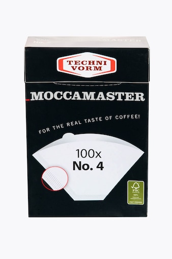 Moccamaster Coffee Filters No. 4, 100 Pieces