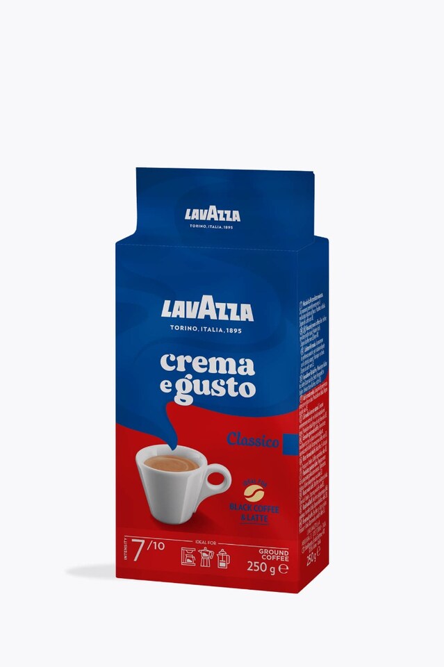 Lavazza crema e gusto 250g-ground