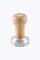 Gaggia Tamper con mango de madera de fresno 58 mm