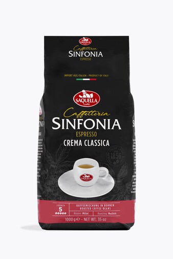 Saquella Caffetteria Sinfonia Espresso Crema Classica 1kg