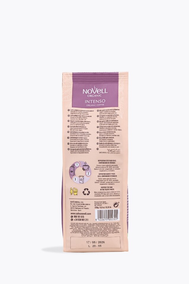 Novell Zero Waste Intenso Organic 250g