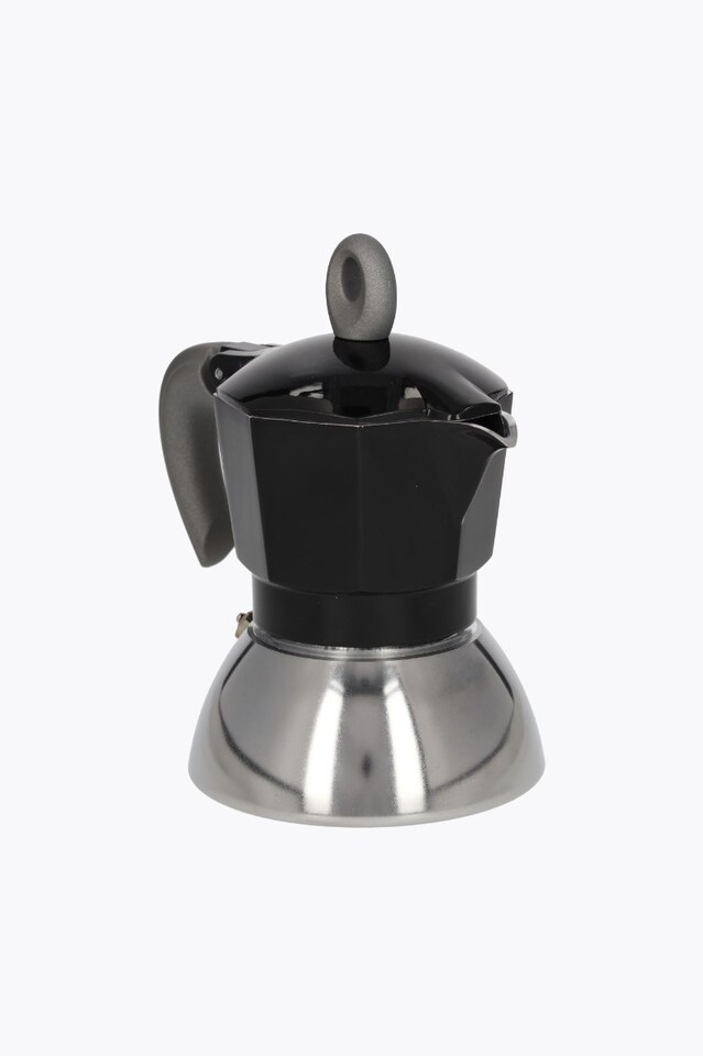 Bialetti Espresso Maker New Moka Induction 2 Cups Black