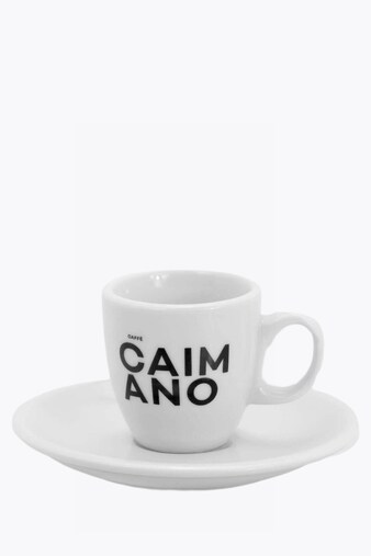 Caffè Caimano Espresso Cup with Saucer