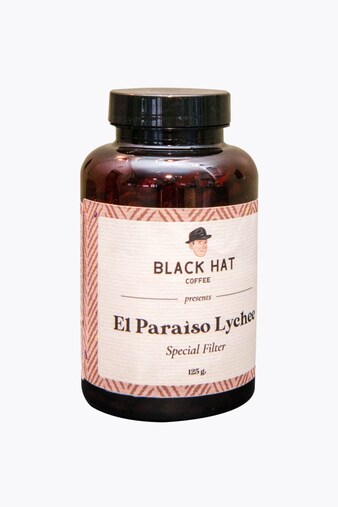 Black Hat Coffee El Paraìso Lychee Special Café de filtro 125g