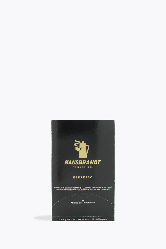 Hausbrandt Espresso 18 E.S.E. Pods