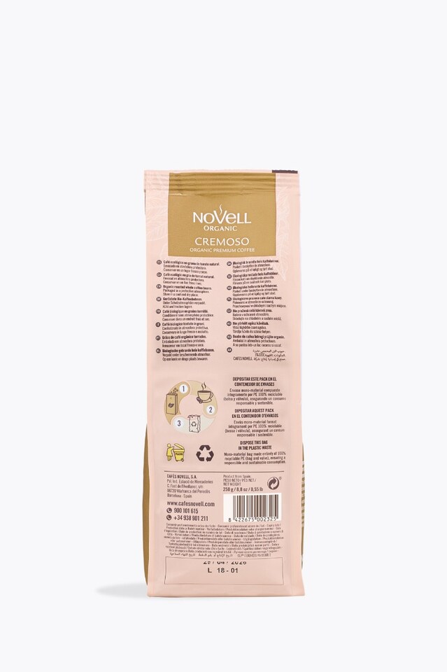 Novell Zero Waste Cremoso Organic 250g