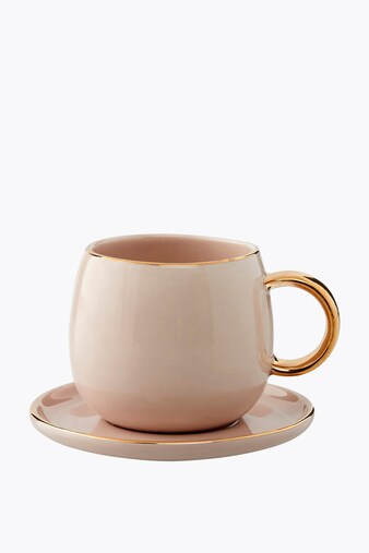 Lene Bjerre Clara taza de espresso rosa