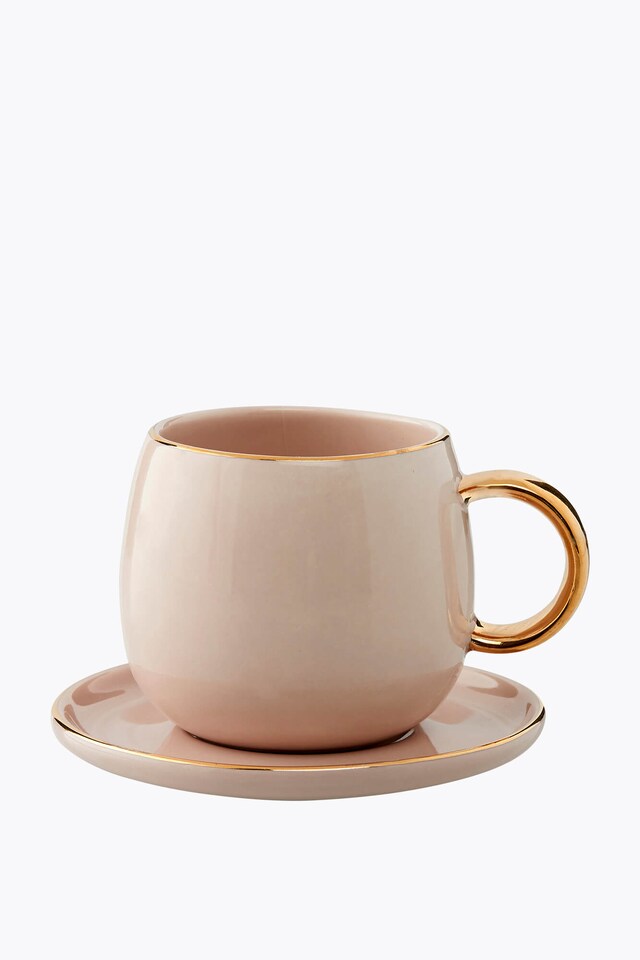 Lene Bjerre Clara taza de espresso rosa