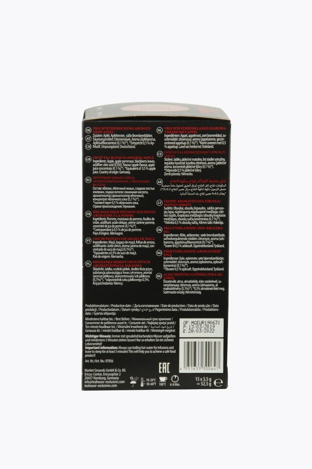 Teahouse Exclusives TE Luxury Oriental Apple 15 Tea Bags