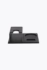 Motta Tamper Station Black/Stainless Steel