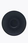 CreaTable Soft Touch espresso saucer black