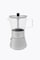 Leopold Vienna Cafetera italiana Otto 4 tazas, acero inoxidable