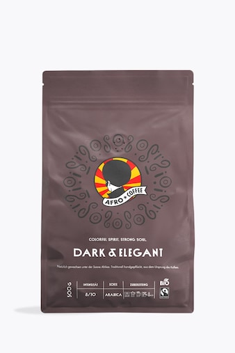 Afro Coffee Dark & Elegant Organic 500g