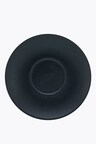 CreaTable Soft Touch Cappuccino Saucer Black