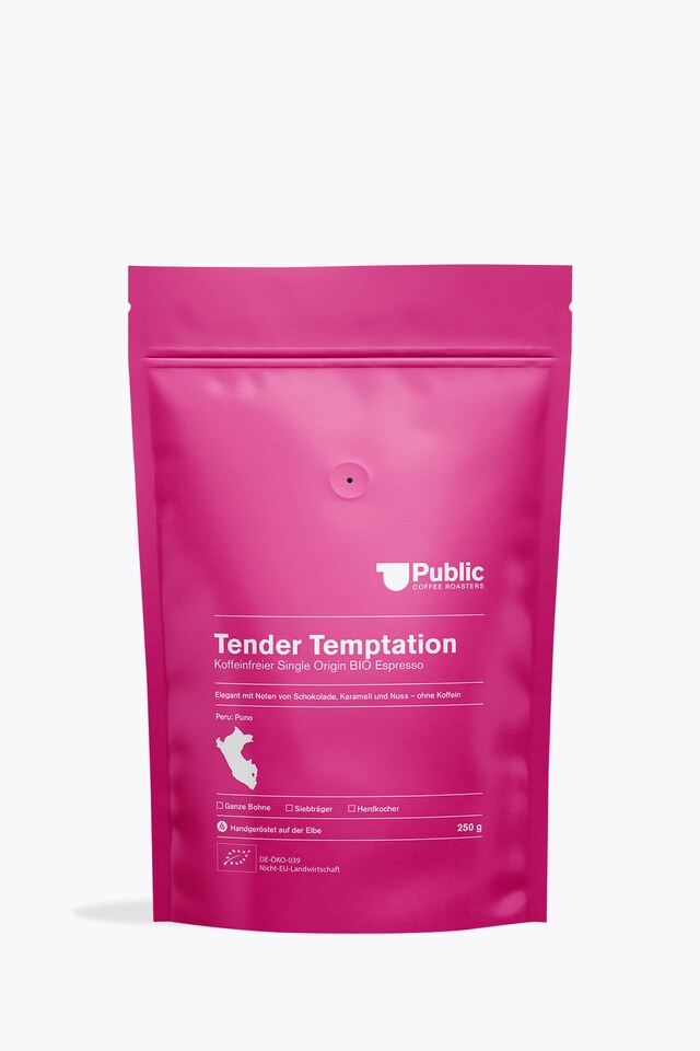Public Coffee Roasters Tender Temptation Decaffeinated 250g