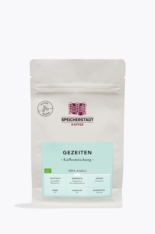 Speicherstadt Gezeiten mezcla de café orgánico 250g