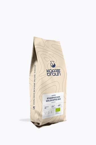 Kaffee Braun Ethiopian Forest Coffee Organic 250g Ground