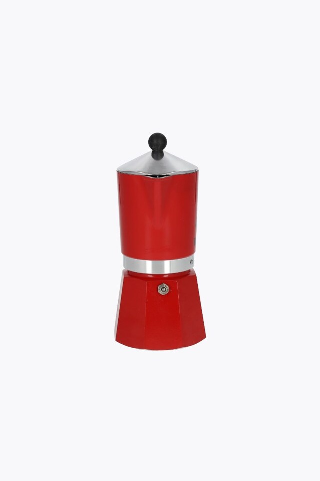 Bialetti Espresso Maker Rainbow red 6 Cups