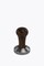 Motta Tamper stainless steel flat with wooden handle brown 58.5mm