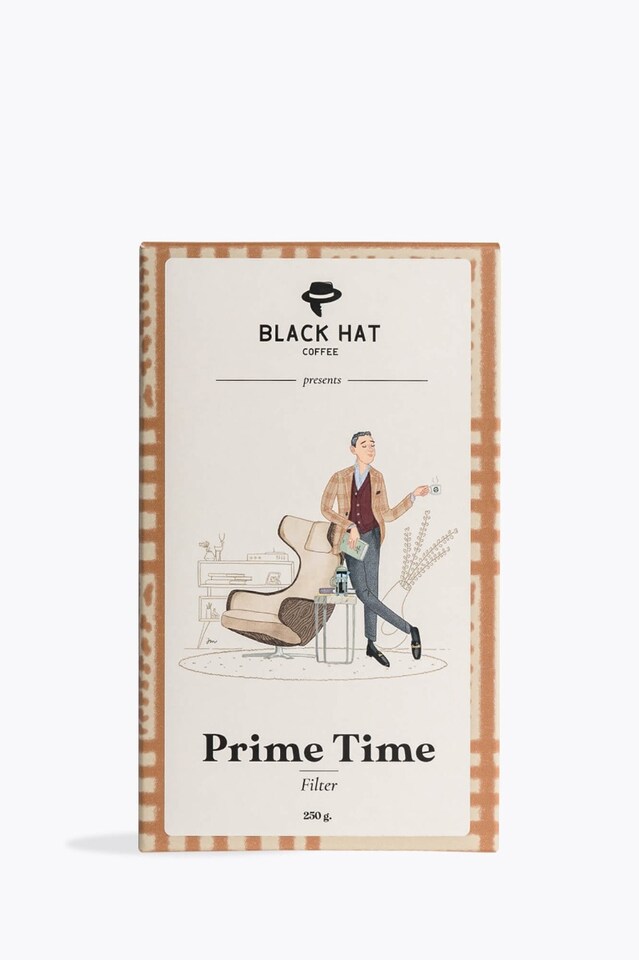 Black Hat Coffee Prime Time Filter 250g