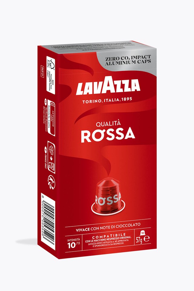 Lavazza Espresso Qualita Rossa 10 Capsules Nespresso® compatible