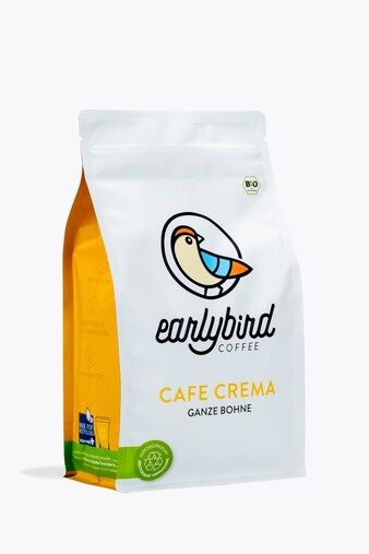 earlybird coffee Cafe Crema Organic 500g
